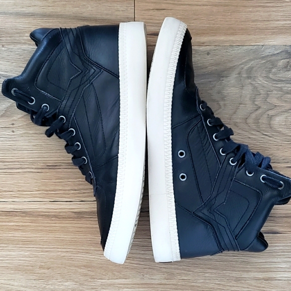 Diesel Leather Sneakers - Picture 6 of 9